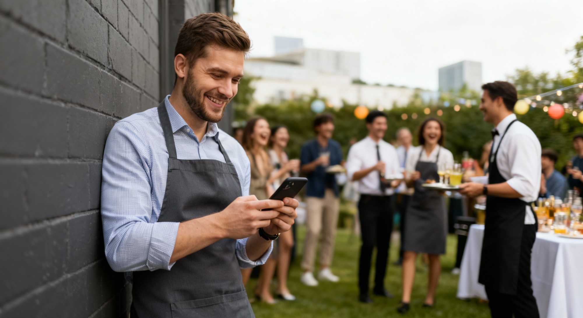 Elegant catering event